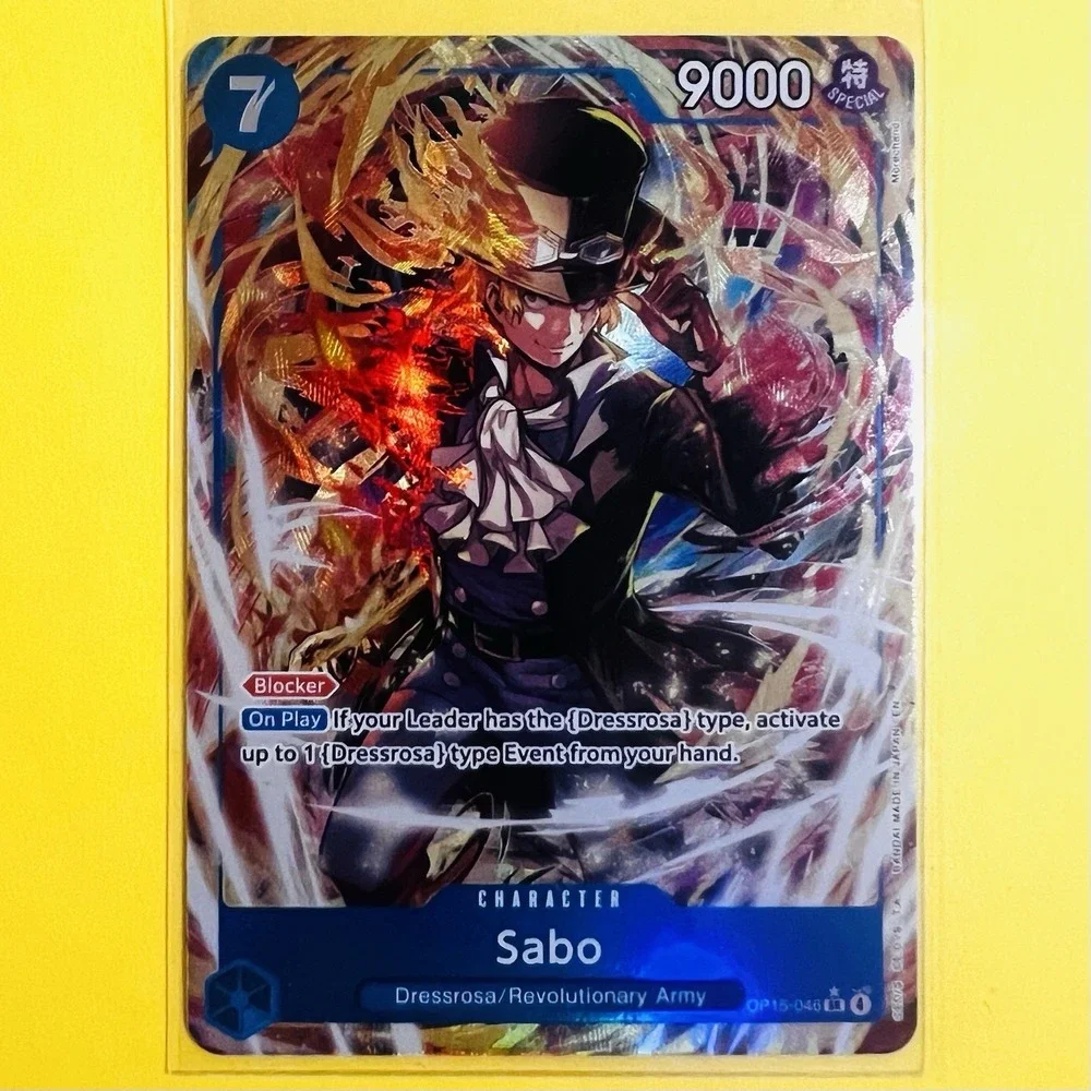 Sabo OP15-046 Alternate‎ Art SR One Piece Card Game English NM